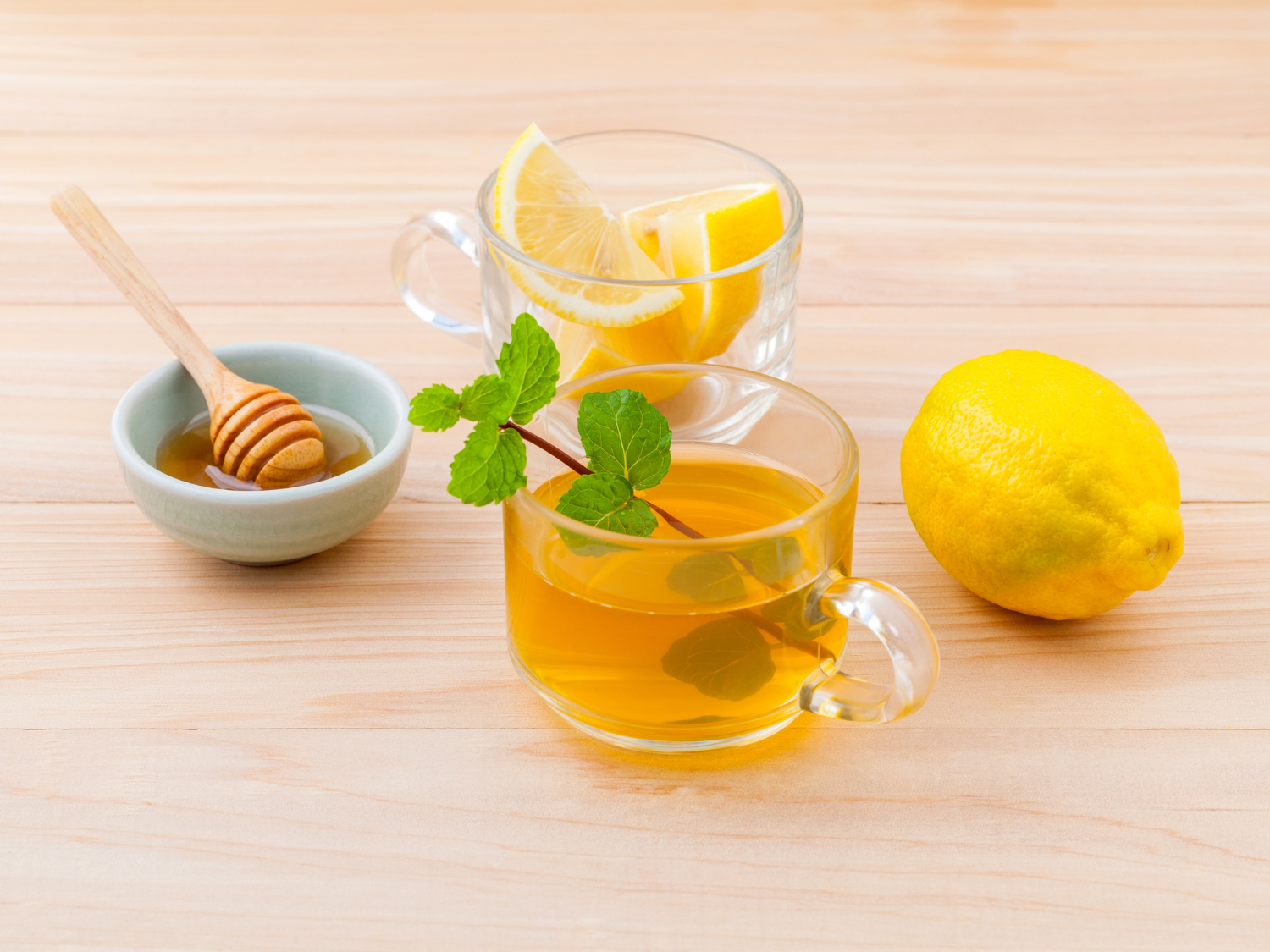 Mint Honey Simple Syrup